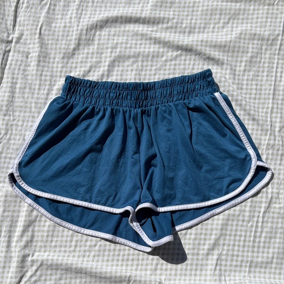 Blue Vintage Athletic Shorts - Picture 1 of 6